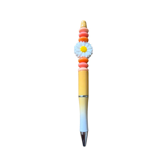 Inspiration Western - Stylo perles focales - Marguerite 1