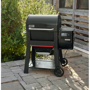 Weber - Barbecue à granules de bois Searwood 600 Noir