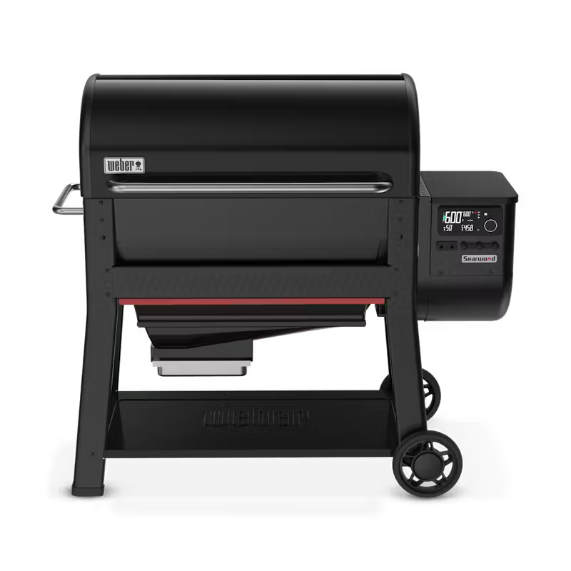 Weber - Barbecue à granules de bois Searwood XL 600 Noir