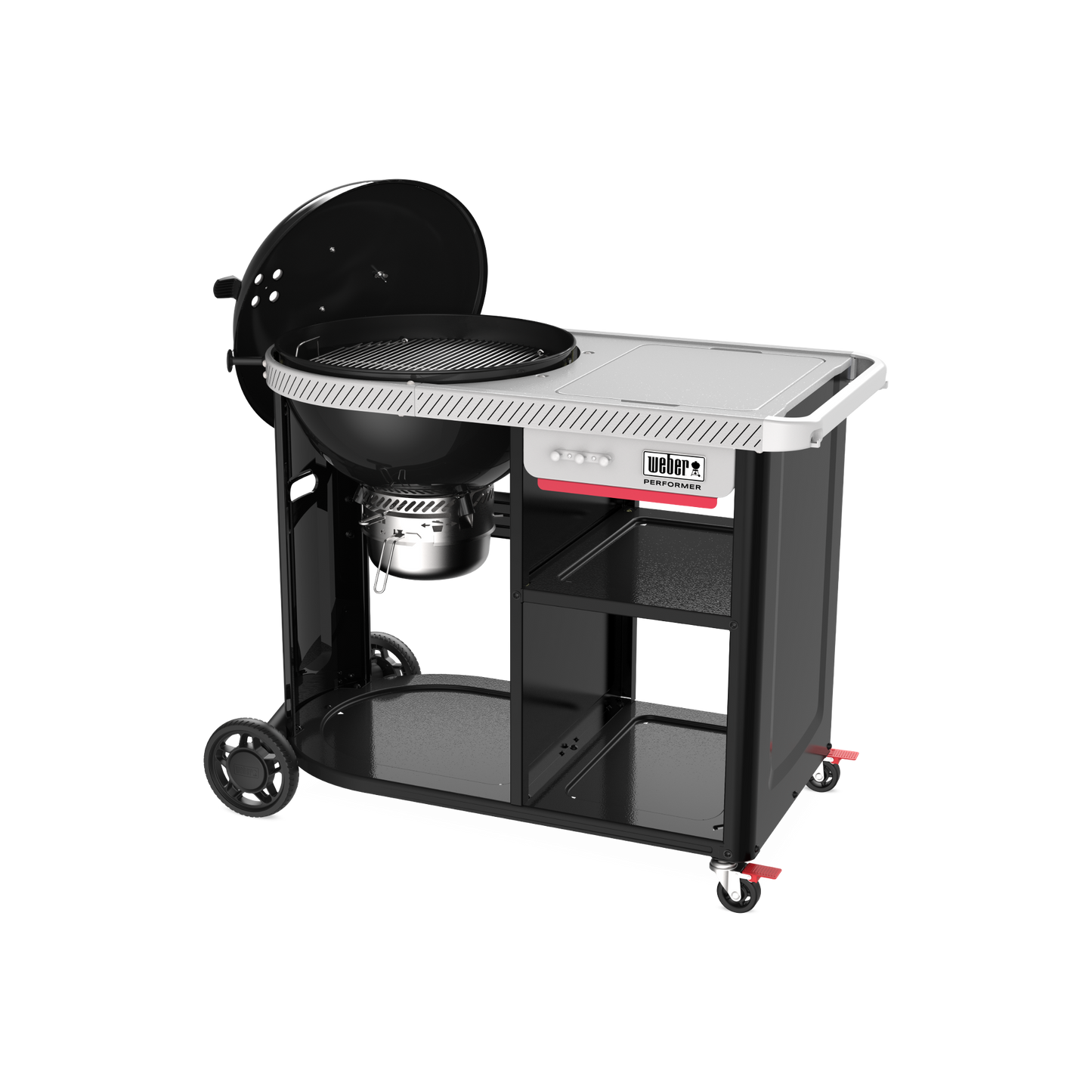 Weber - Barbecue au charbon Performer Premium 22 pouces Noir
