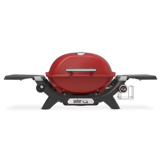 Weber - Barbecue portatif Q1200N Rouge Flamme