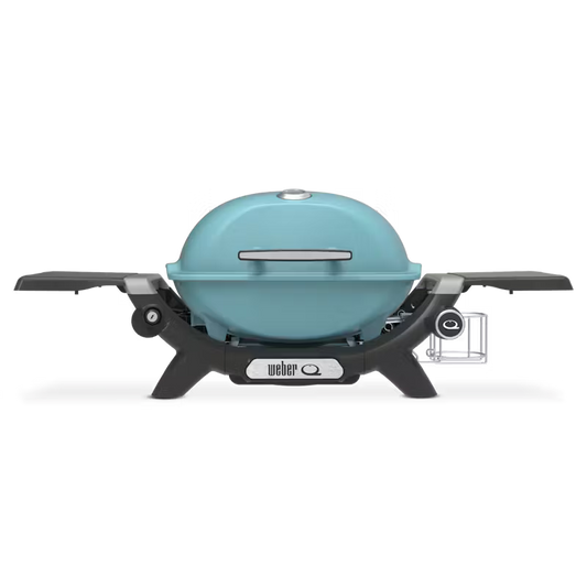 Weber - Barbecue portatif Q1200N Bleu Ciel