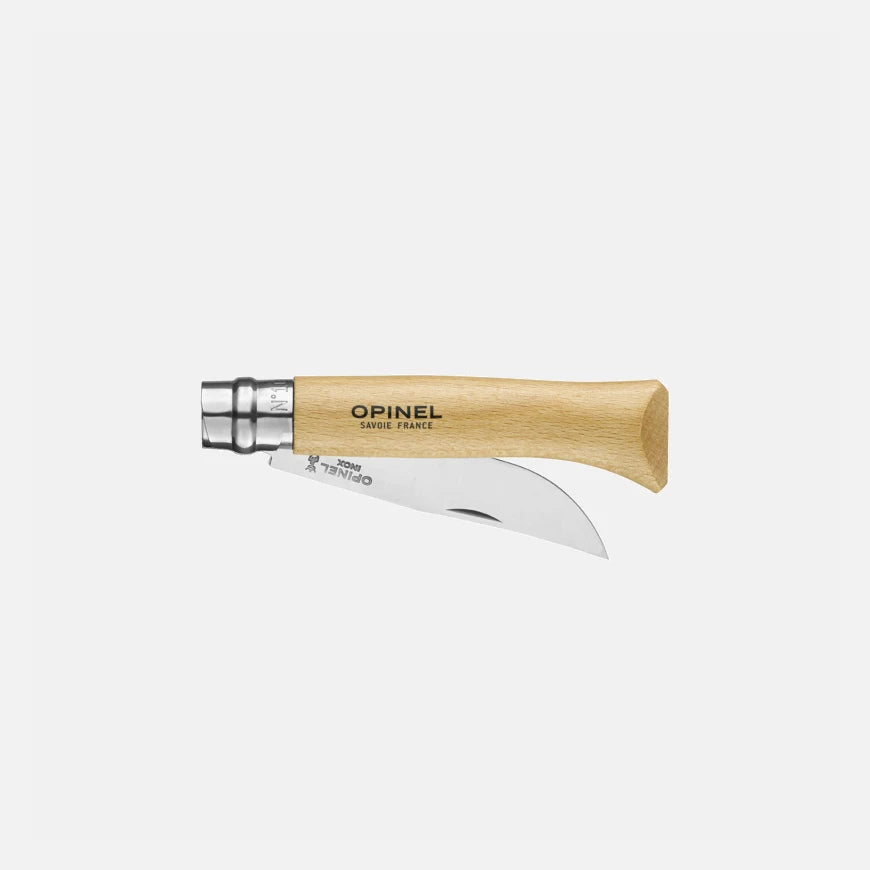 Opinel Tradition N°10 Inox – Couteau de Poche Classique (Hêtre)