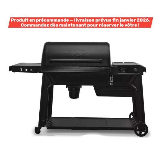 Traeger - Barbecue aux granules Woodridge Pro Noir