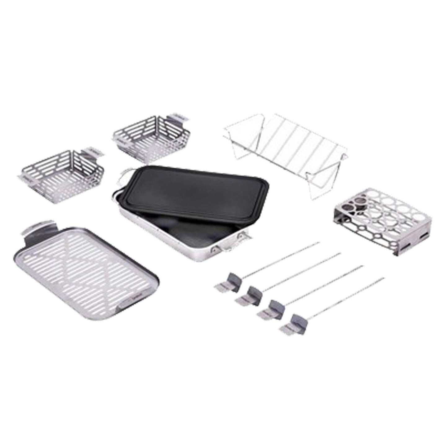 BBQ Saber Élite 3 brûleurs — Kit complet 16 pièces