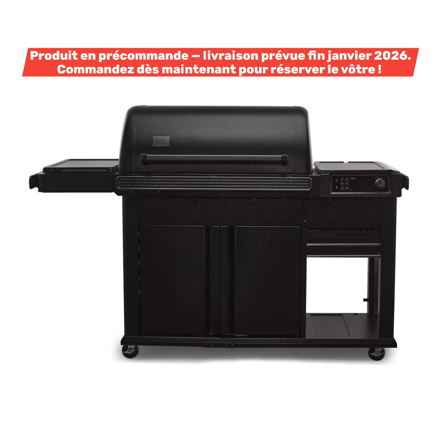 Traeger - Barbecue aux granules Woodridge Elite Noir