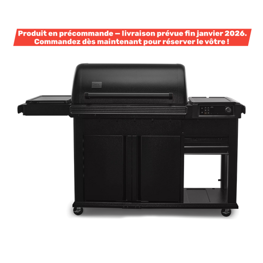 Traeger - Barbecue aux granules Woodridge Elite Noir