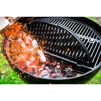 Malory - Grille de cuisson en fonte pour les barbecues au charbon de 22po