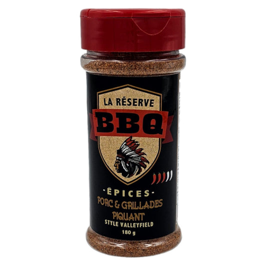 La Réserve BBQ épices porc et grillades épicés style Valleyfield