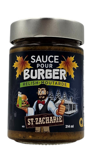 St-Zacharie - Sauce pour burger relish-moutarde