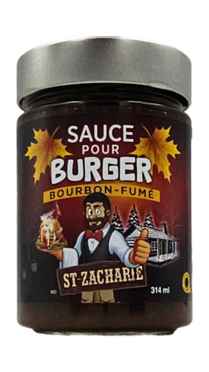 St-Zacharie - Sauce pour burger bourbon fumé