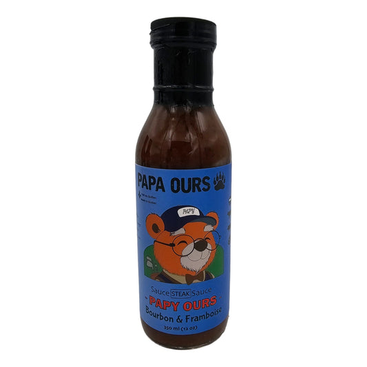 Papa Ours - Sauce BBQ - Papy Ours - Bourbon & Framboise