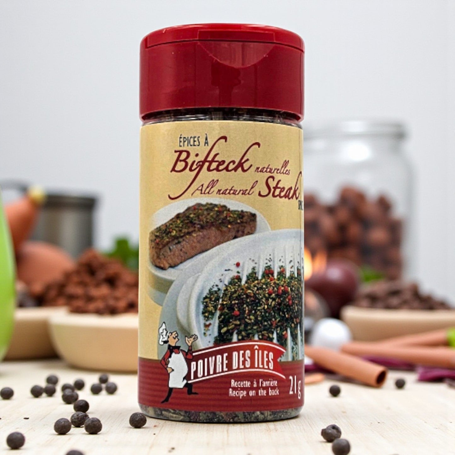 Poivre des Îles - Assaisonnement pour bifteck steak