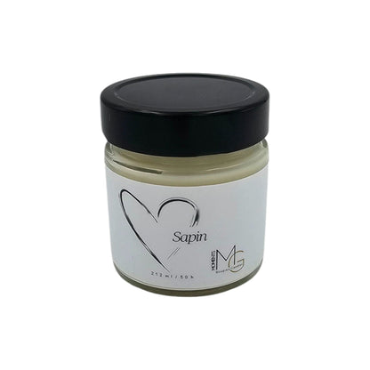 P'tites bougies Création - Bougie à la cire de soya - Sapin