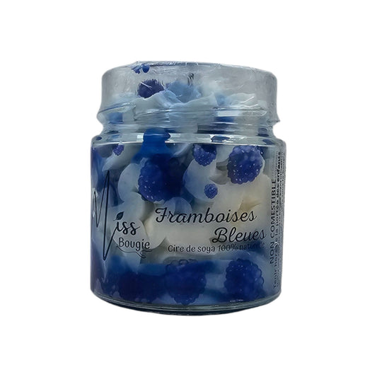 Miss Bougie - Bougie Framboises Bleues