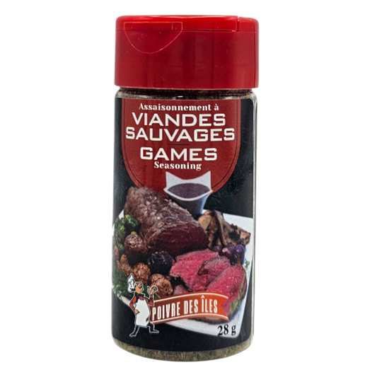 Poivre des Îles - Assaisonnement à viandes sauvages