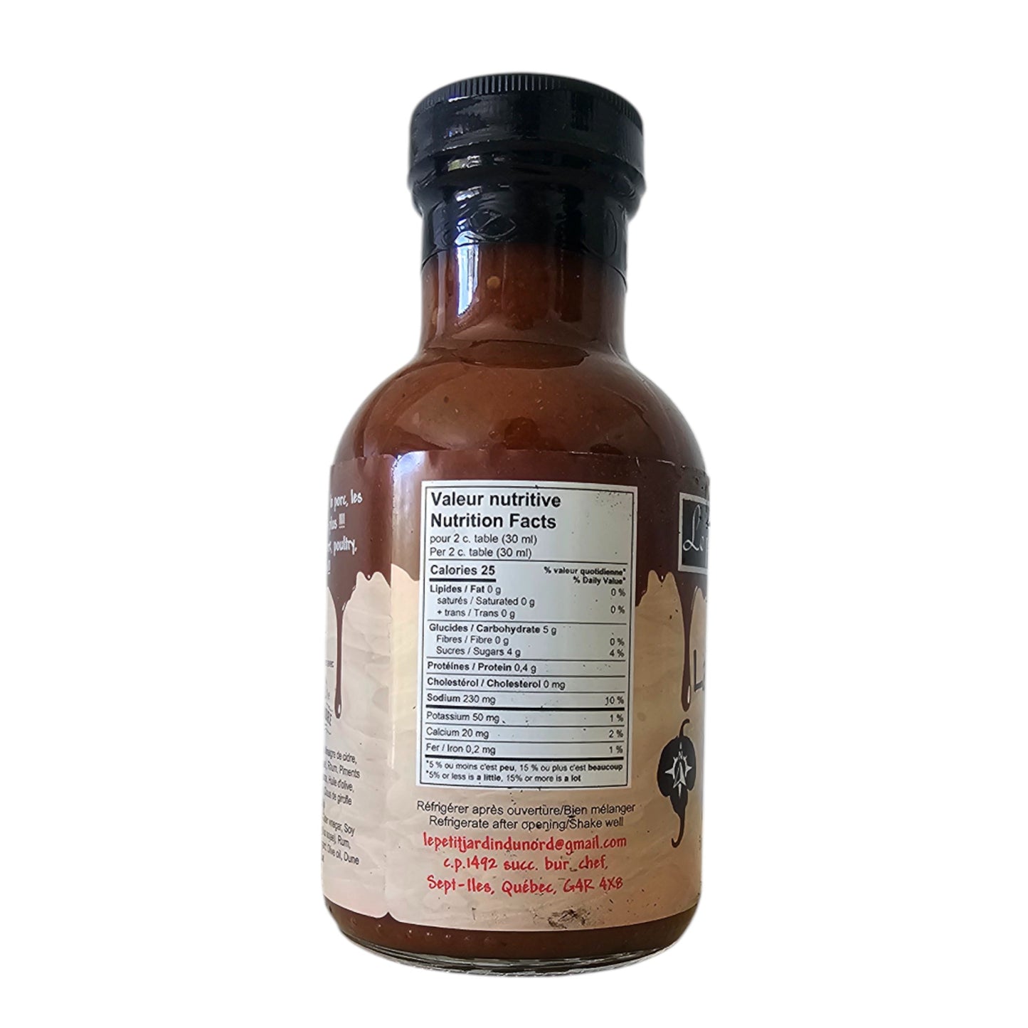 Le petit jardin du nord - Sauce BBQ - Colonel Bob
