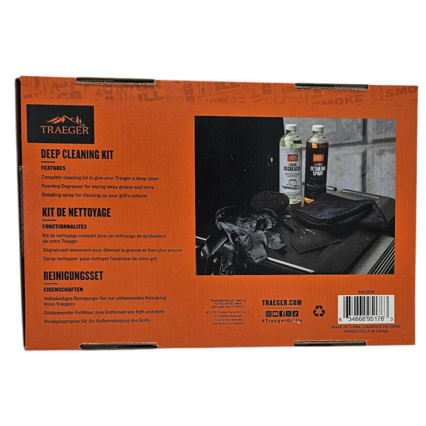 Traeger - Trousse de nettoyage en profondeur