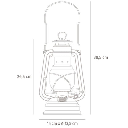 Petromax - Lampe à l'huile Feuerhand - Bleu Clair
