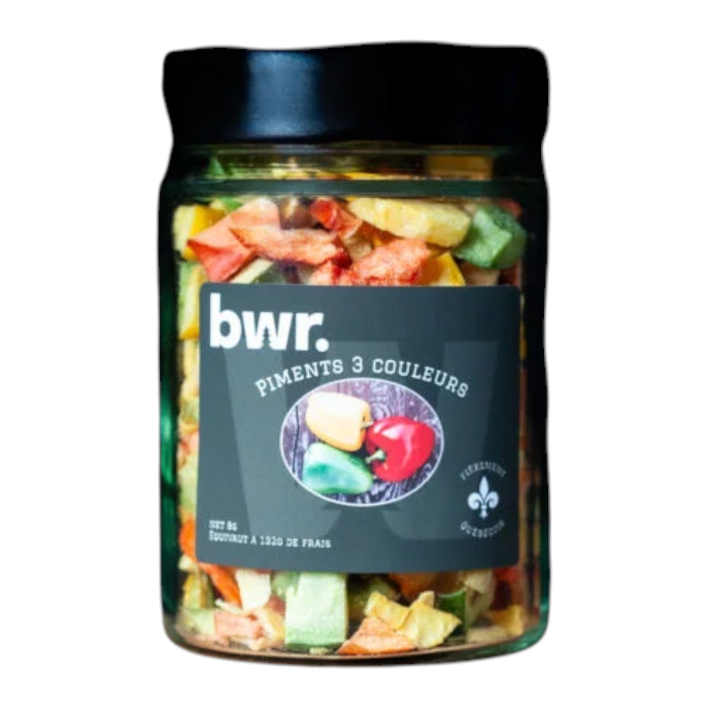 BWR - Piments 3 couleurs lyophilisés grand