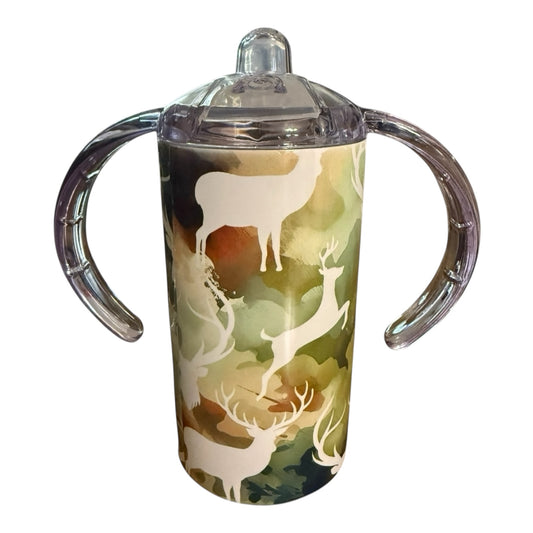 Inspiration Western - Verre à bec évolutif - Camouflage & Chevreuils