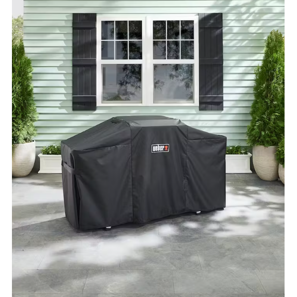 Weber - Housse de plancha Premium 17/22 pouces avec support