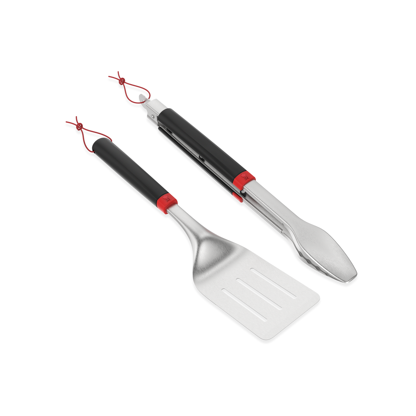 Weber - ensemble de 2 ustensiles pratiques (spatule et pince)
