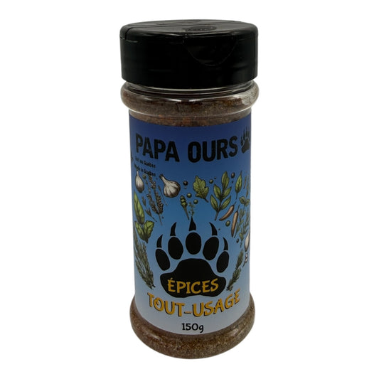 Papa Ours - Épices à frotter tout-usage