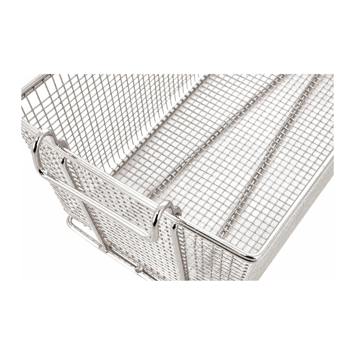 Omcan - Panier de friteuse en fer nickelé 11 × 5½ × 4 po