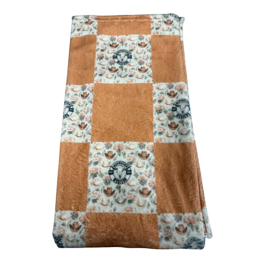 Inspiration Western – Couverture Carreautée logo IW (petite)