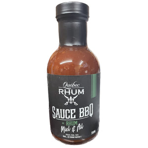 Québec Rhum - Sauce BBQ Rhum au Rhum Miel & Ail