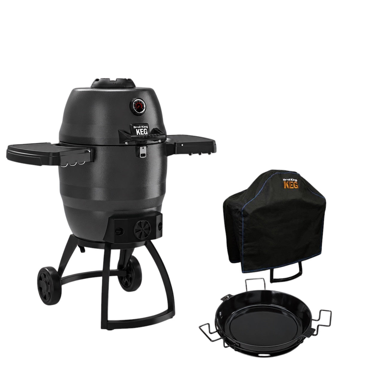 Broil King - Ensemble Keg 5000 + Housse + Déflecteur