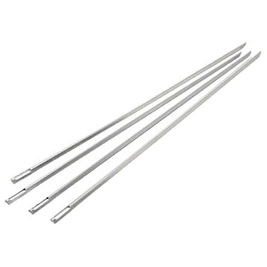 Grillpro - Brochettes en acier inoxydable de 15po