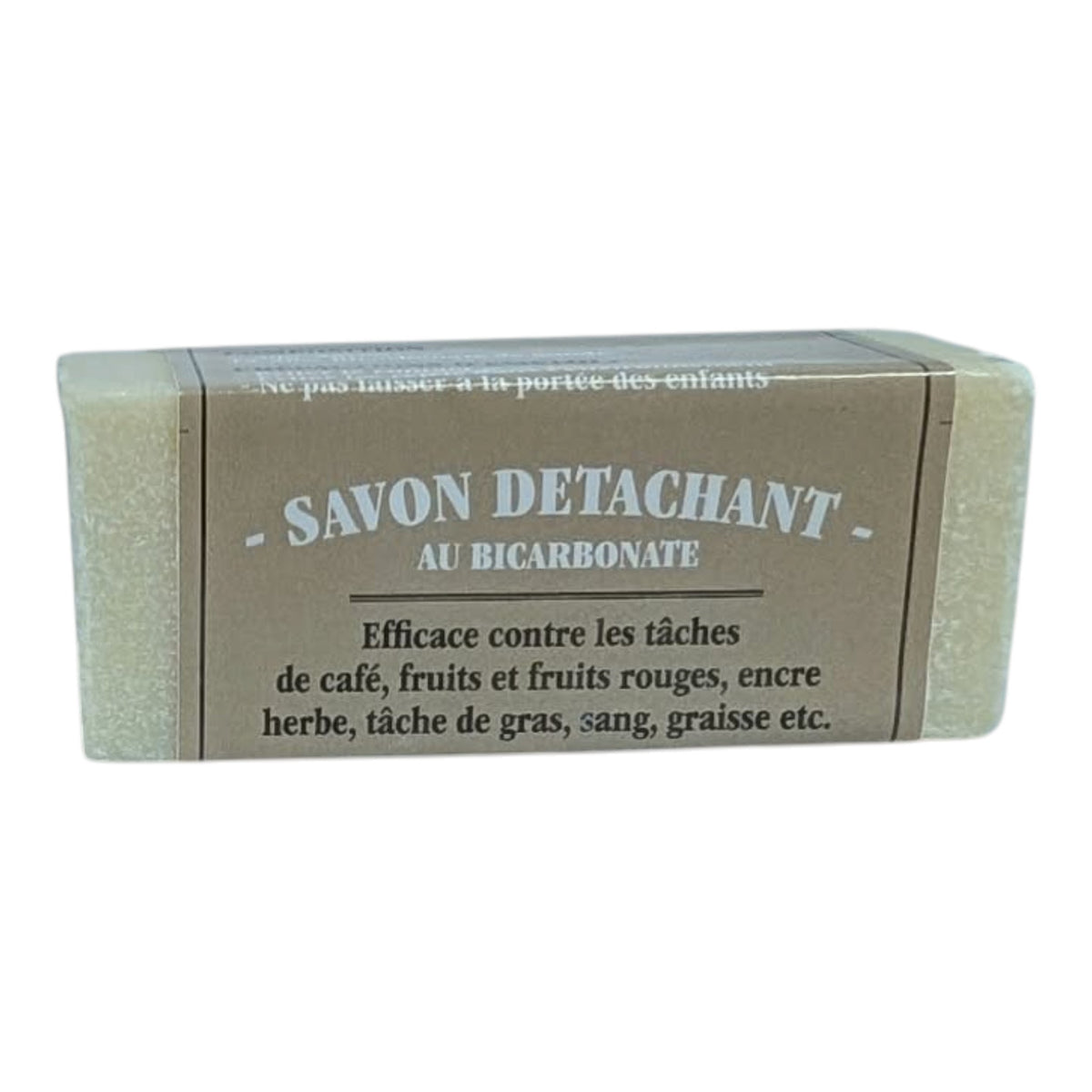 Le Sérail - Barre détachante de savon de Marseille au bicarbonate 80 g