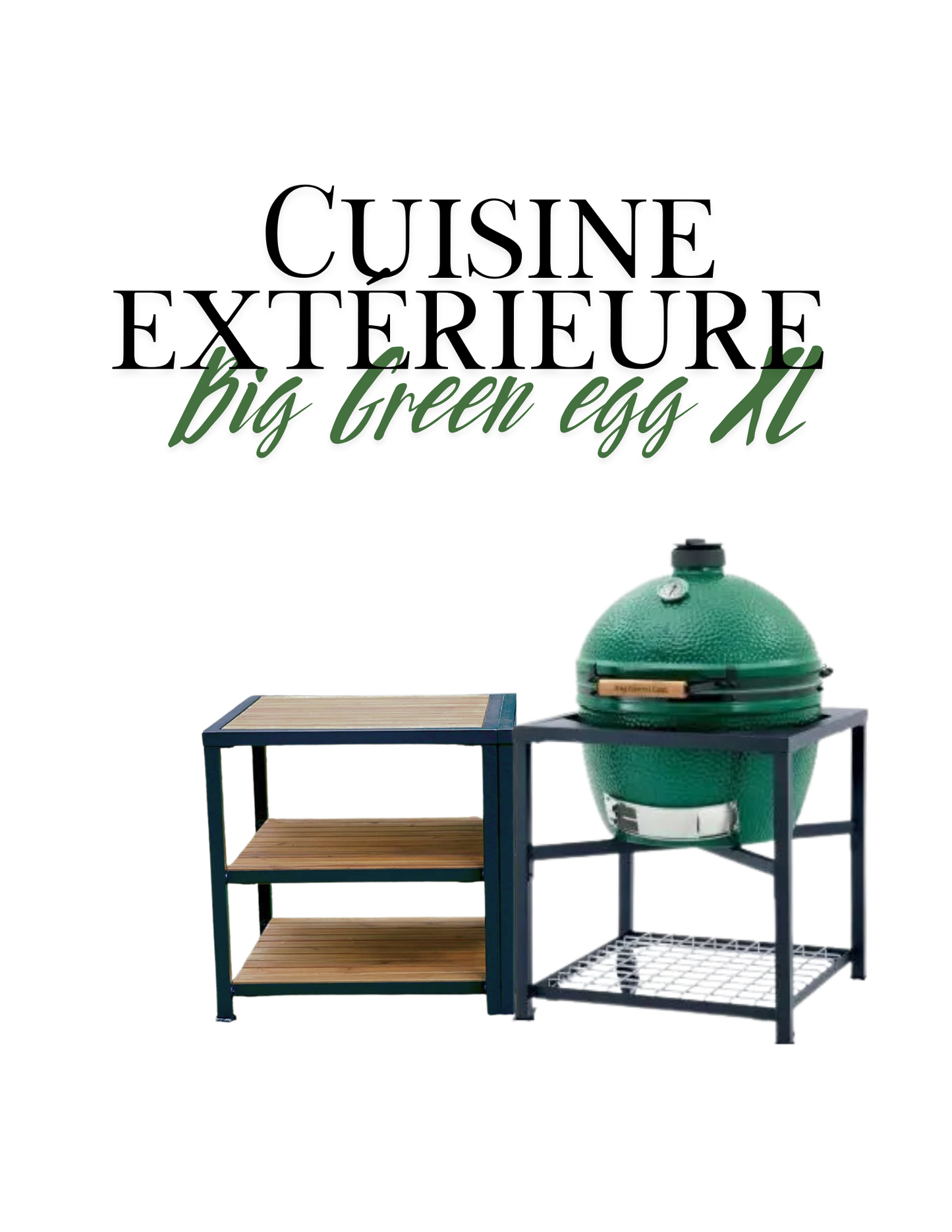 Big Green Egg - Cuisine extérieure compact XL