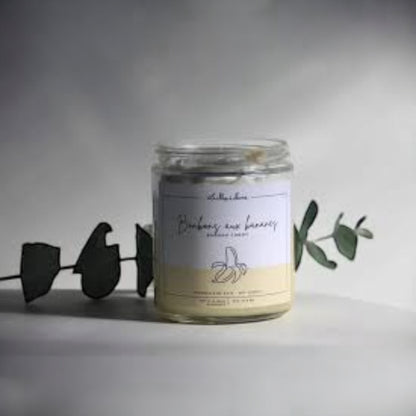 La Shop à Savons - Chandelle de soya Bonbon Banane