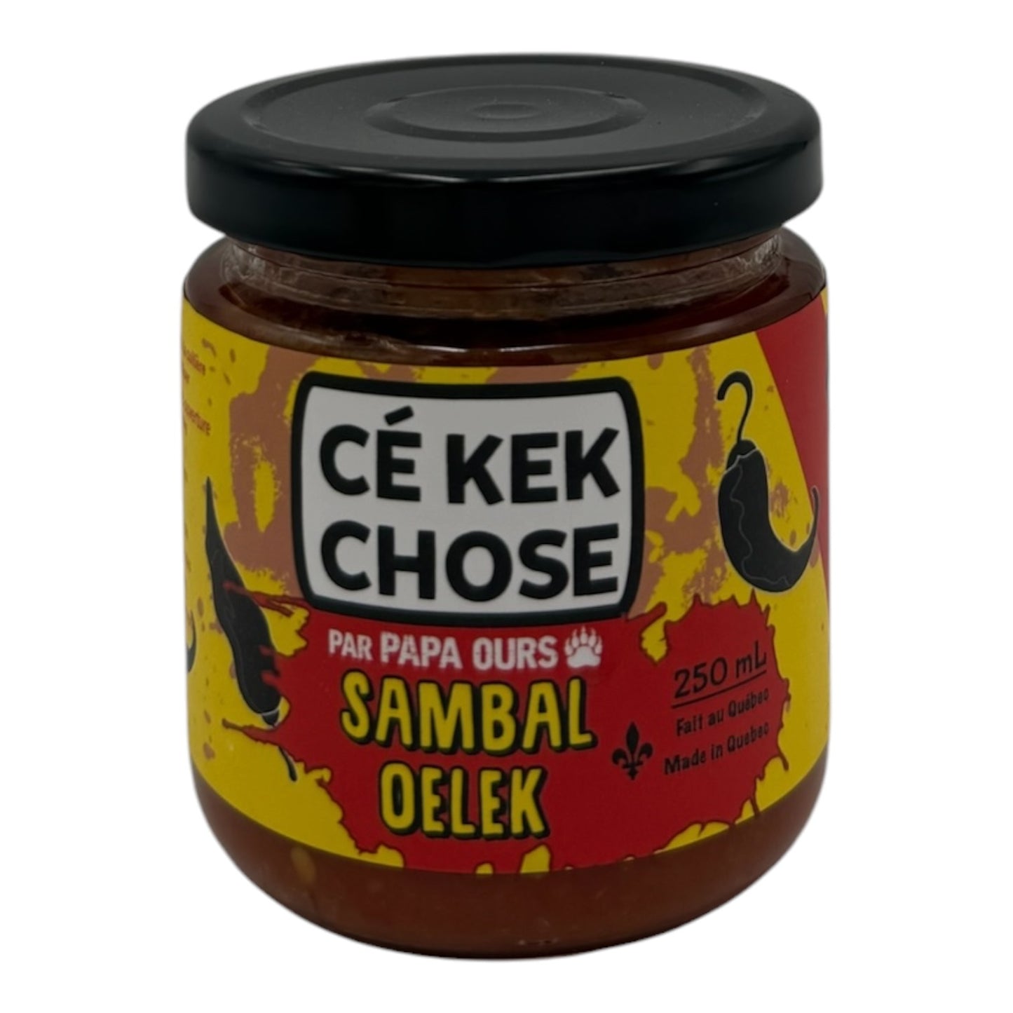 Papa Ours - Condiments - Sambal Oelek fait de piments québécois