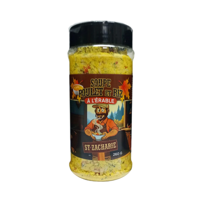 St-Zacharie - Soupe poulet et riz à l'érable