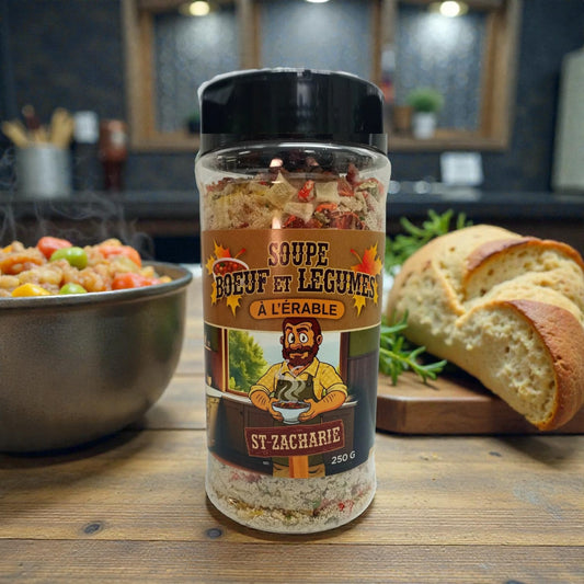 St-Zacharie - Soupe boeuf et légumes à l'érable