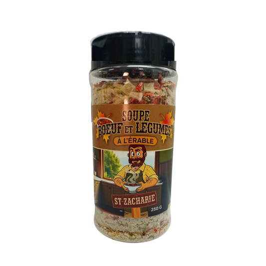 St-Zacharie - Soupe boeuf et légumes à l'érable