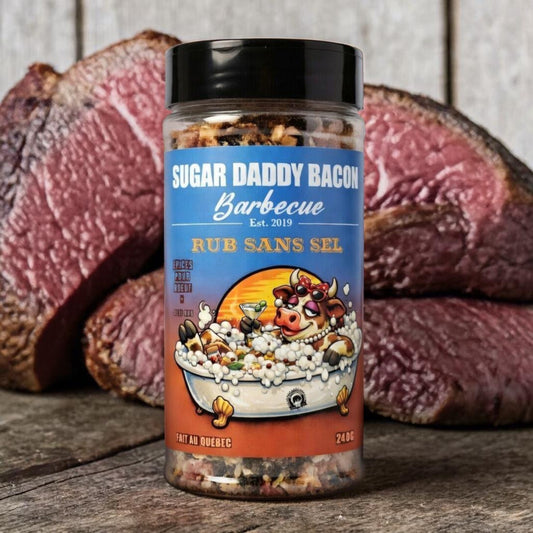 Sugar Daddy Bacon BBQ - Rub sans sel