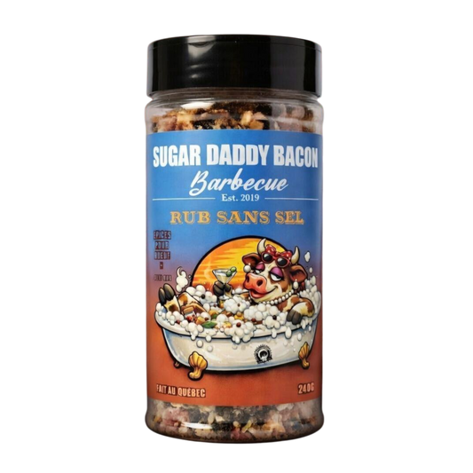 Sugar Daddy Bacon BBQ - Rub sans sel
