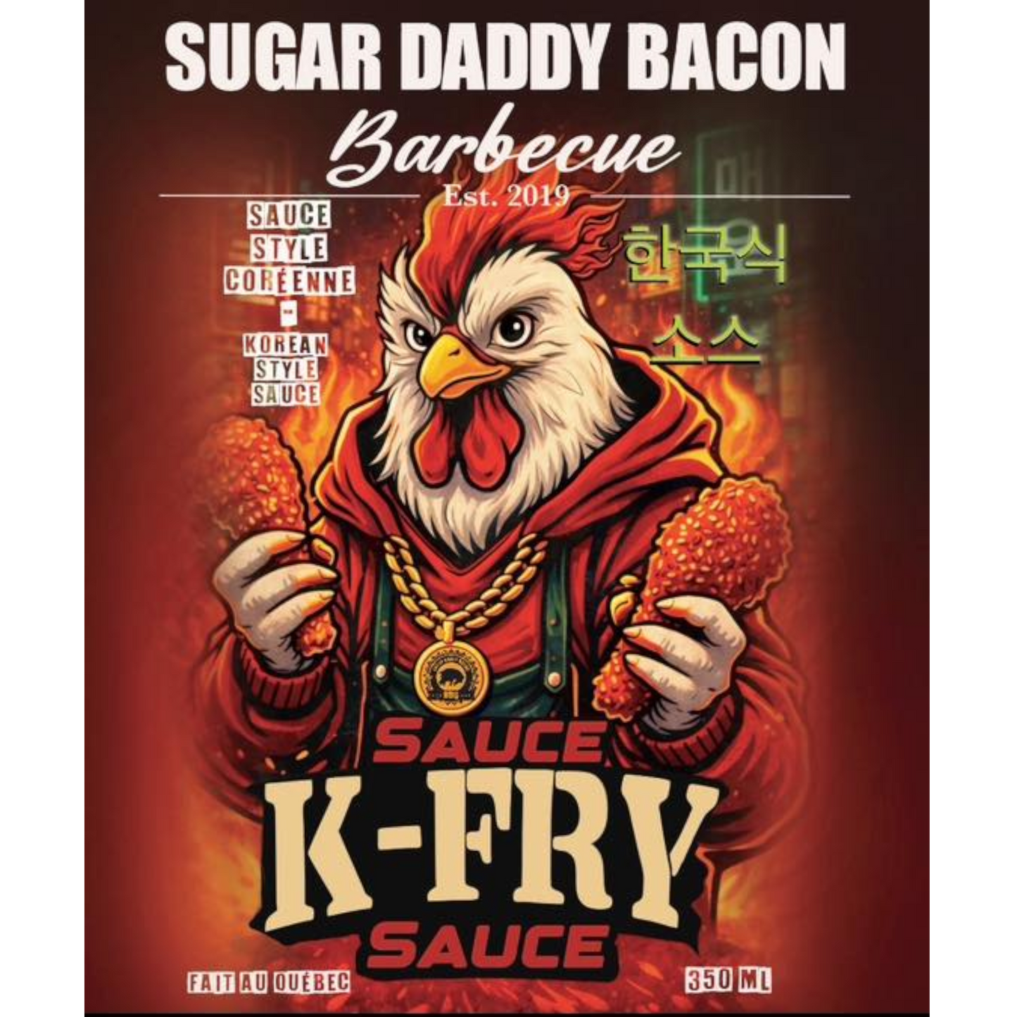Sugar Daddy Bacon BBQ - Sauce BBQ K-FRY