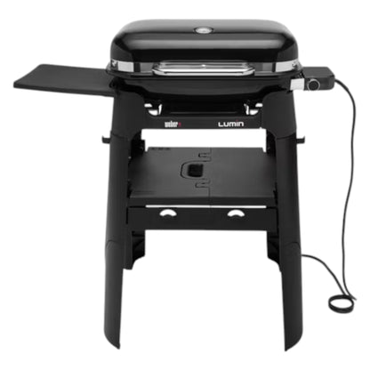 Weber - Support avec table latérale pour Gril Électrique Lumin