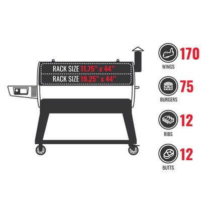 Recteq - Barbecue aux granules Flagship XL 1400