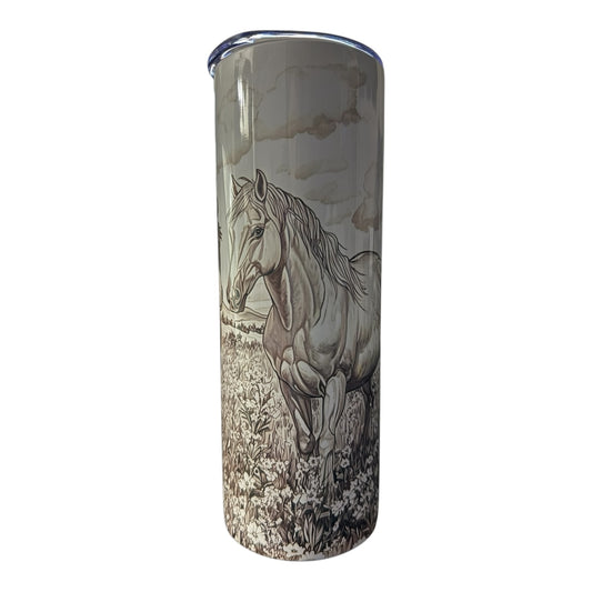 Inspiration Western - Tasse isotherme - Édition Chevaux au galop