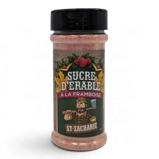 St-Zacharie - Sucre d’érable à la framboise, 125 g