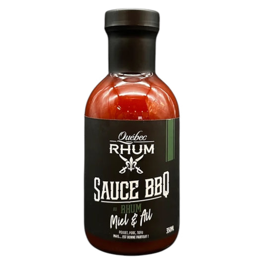 Québec Rhum - Sauce BBQ Rhum au Rhum Miel & Ail