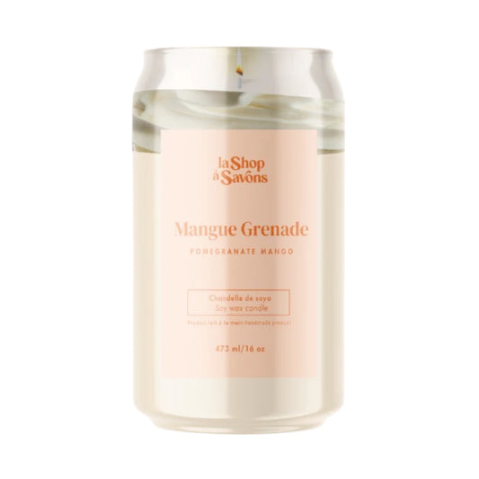 La Shop à Savons - Chandelle de soya Mangue Grenade