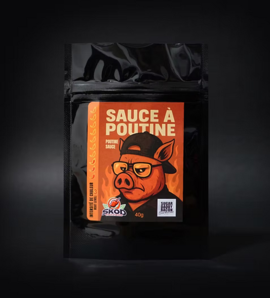 Sugar Daddy Bacon BBQ/SKOD PEPPERS - Sauce à poutine 3/10